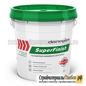Шпатлевка SHEETROCK SuperFinish (17 л.) универсальная готовая, 28кг; 33шт./пал